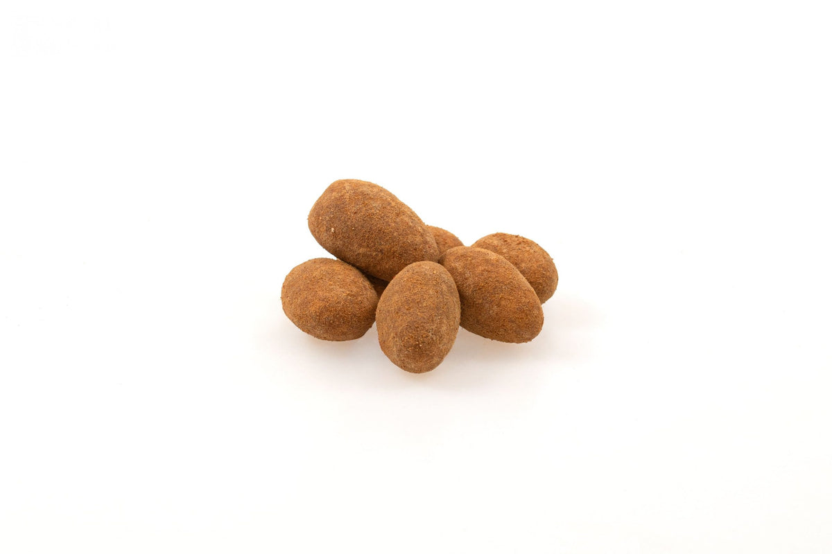 Bulk, Dansk Mandel m/ hvid chokolade & lakridspulver, 1000 g.