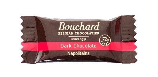 Bouchard chokolade, 72 % Mørk chokolade, 1000 g.