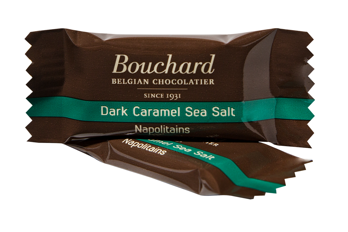 Bouchard chokolade, Mørk chokolade m/havsalt, 1000 g.