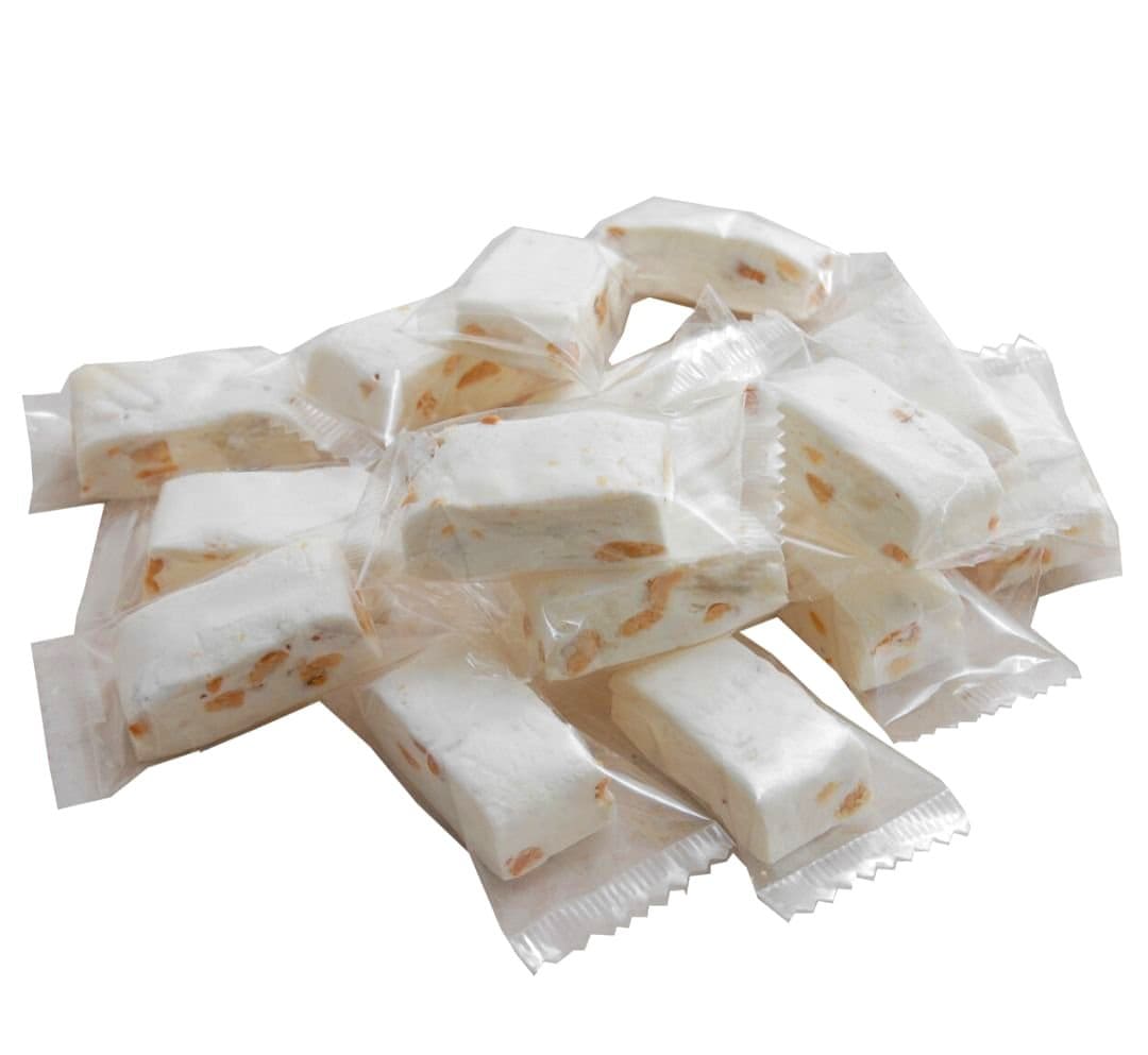 Bulk, Fransk Nougat Peanuts frugt, 1000 g.