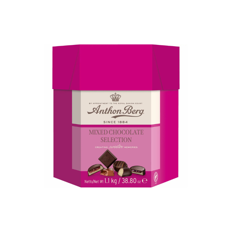 Bulk, Anthon Berg mixede chocolates selection, 1100 g.