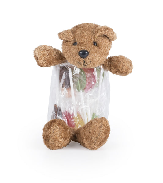 Lille bamse, Folmers Hjerteslikkepinde, 75 g.