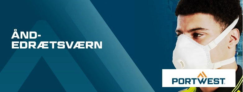 Portwest CV33 - tre-lags anti-bakterielt mundbind.