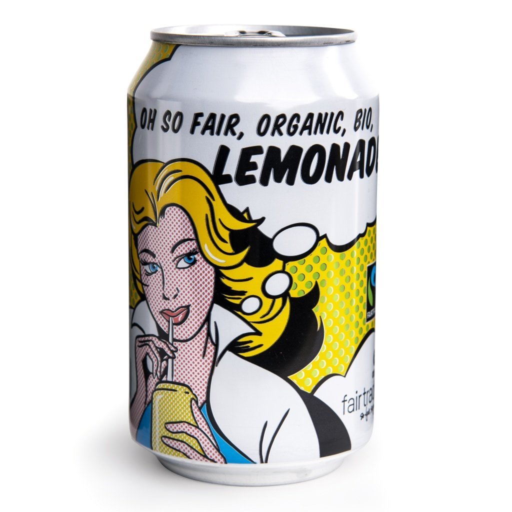 Oxfam, Økologisk Lemonade, 33 cl.