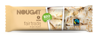 Oxfam, Økologiske Nougat Bar, 30 g.