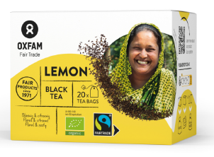 Oxfam, Økologisk Lemon Tea, 36 g.