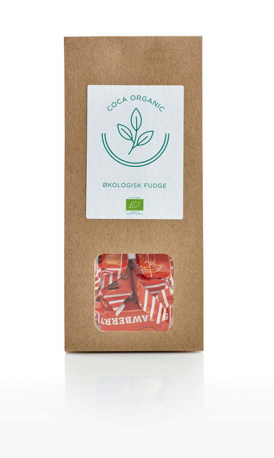 Natur Hanger, Økologisk Vegansk jordbær fudge, 80 g.