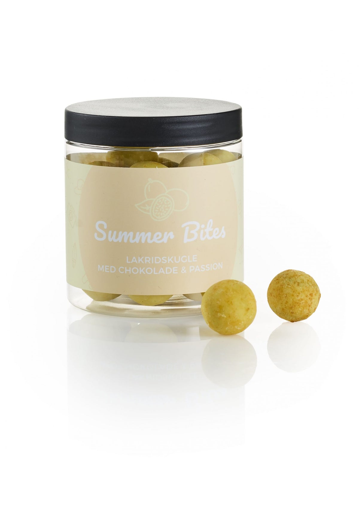 Summer Bites, Danske Lakridskugle m/Passion, 150 g.
