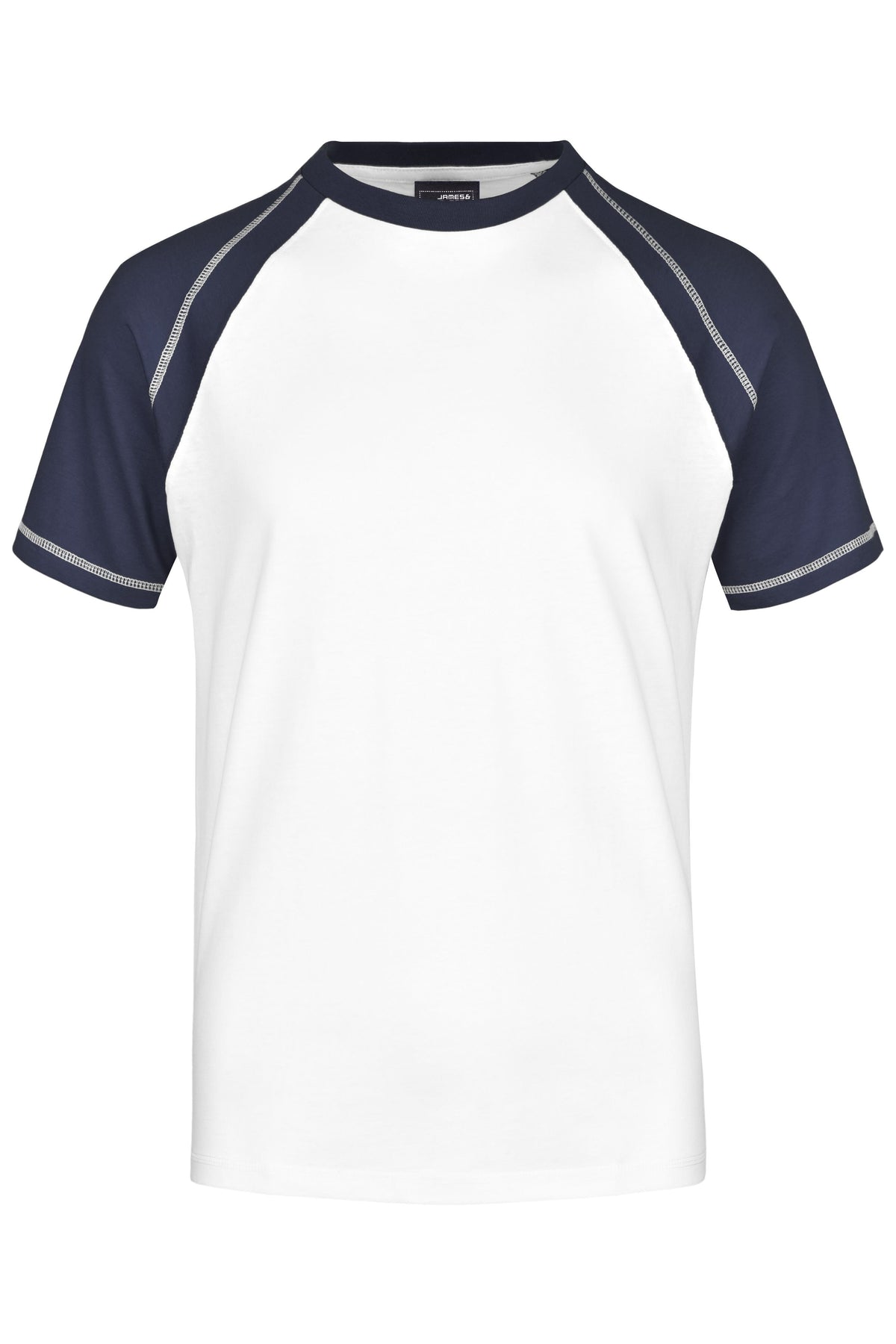 Men’s Raglan-T - White/Navy