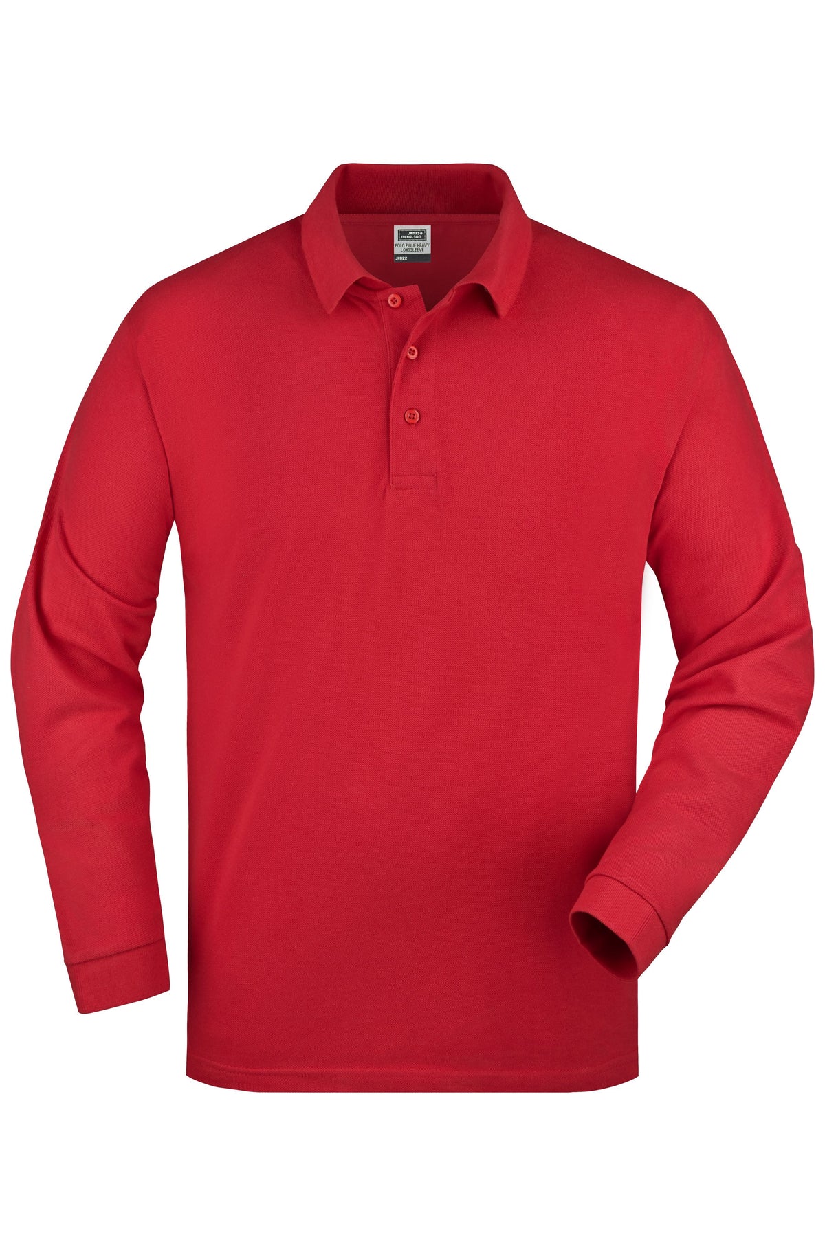 Polo Piqué Heavy Longsle - Red