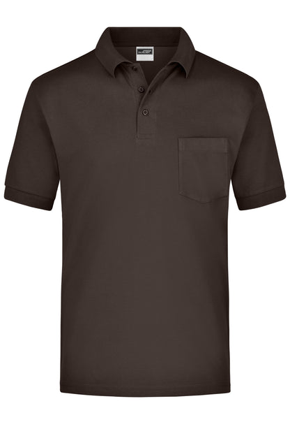 Polo Piqué Pocket - Brown