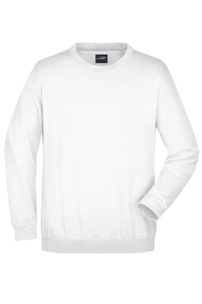 Round Sweat Heavy - White