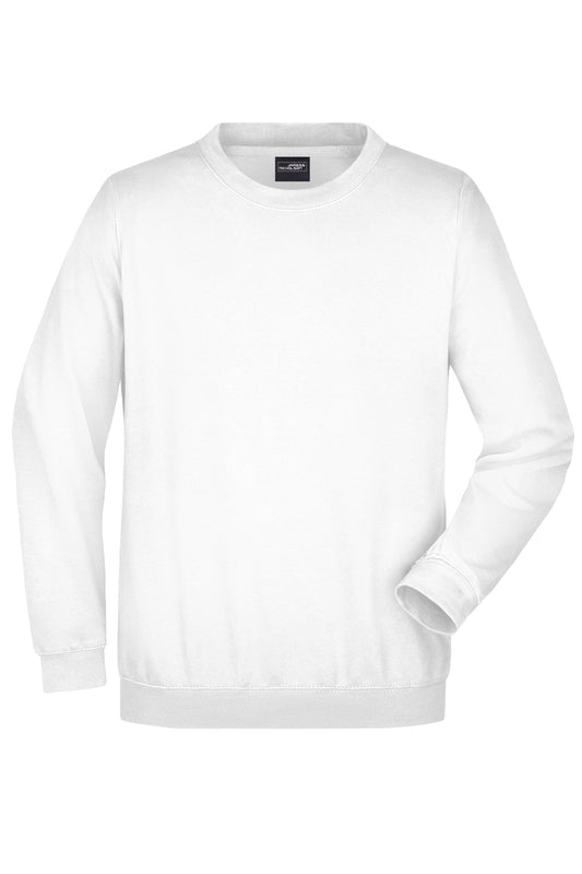 Round Sweat Heavy - White