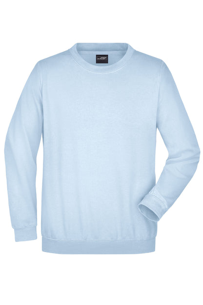 Round Sweat Heavy - Light-Blue