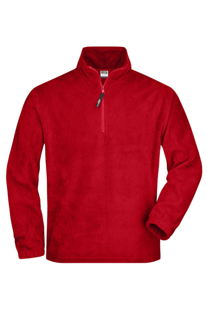Half-Zip Fleece - Red