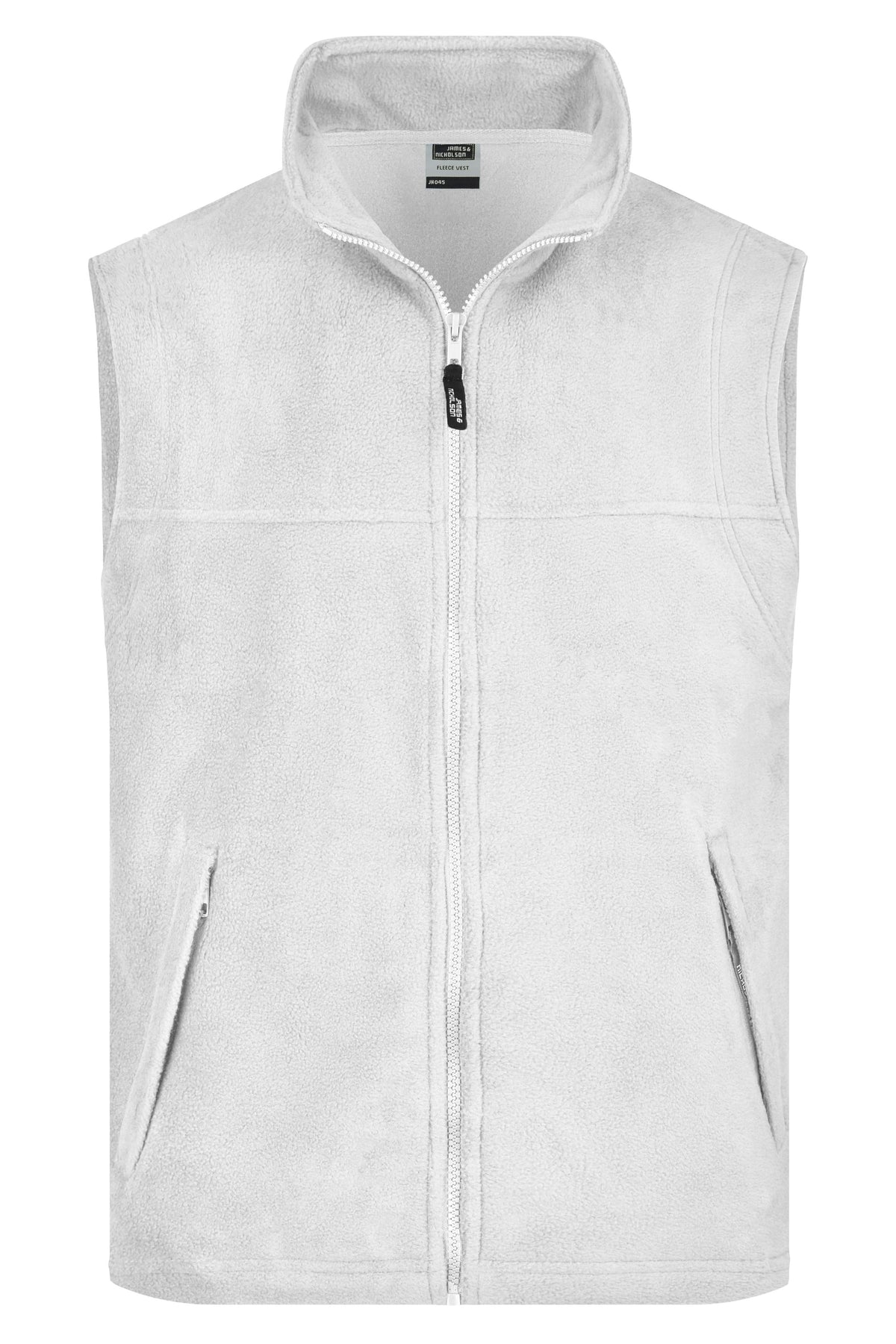 Fleece Vest - White