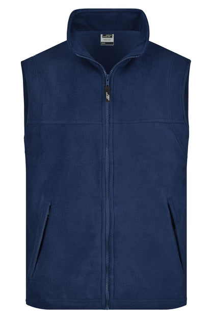 Fleece Vest - Navy