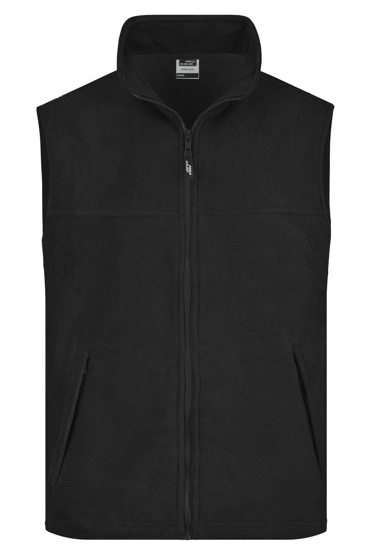 Fleece Vest - Black