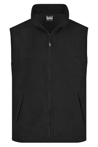 Fleece Vest - Black