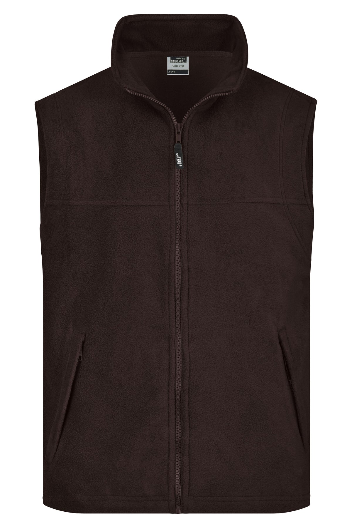 Fleece Vest - Brown
