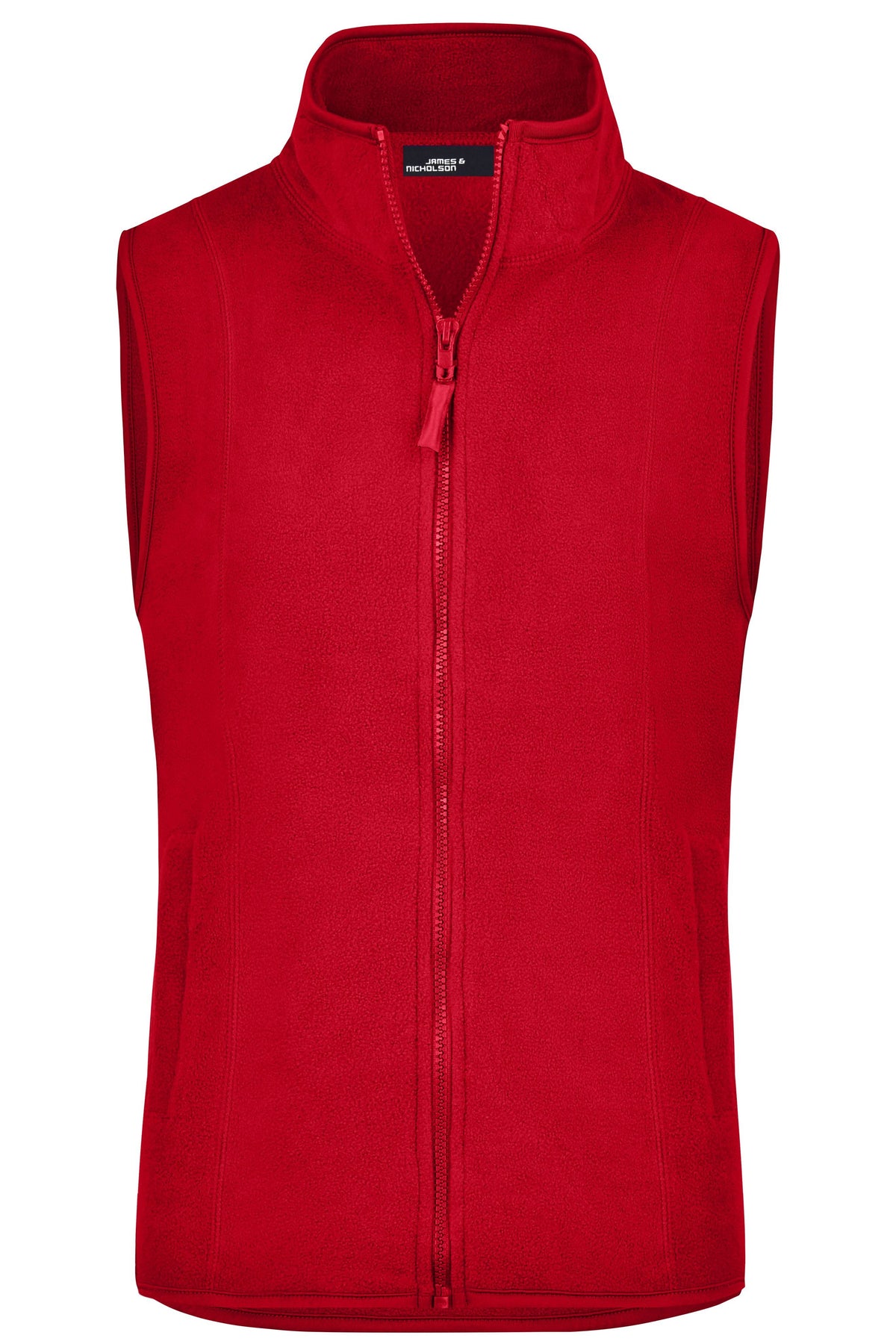 Girly Microfleece Vest - Red