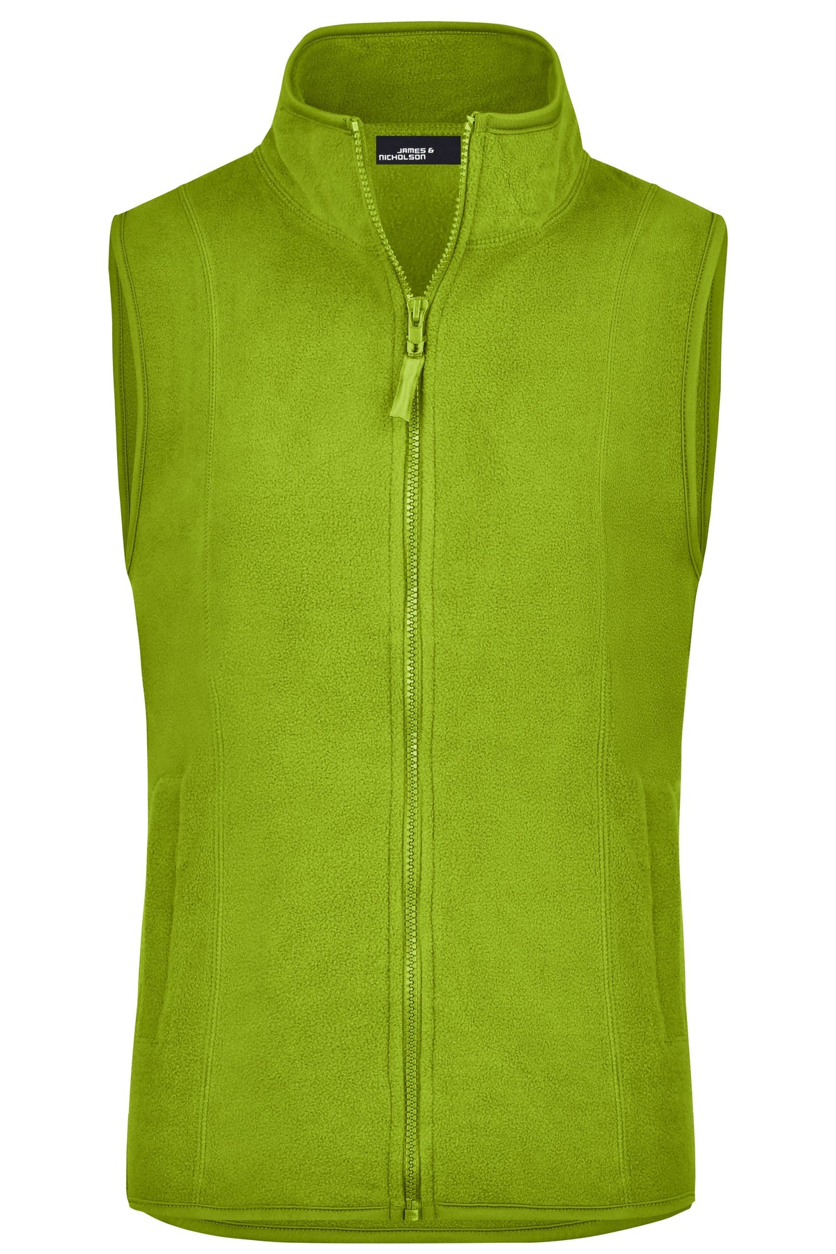 Girly Microfleece Vest - Lime-green