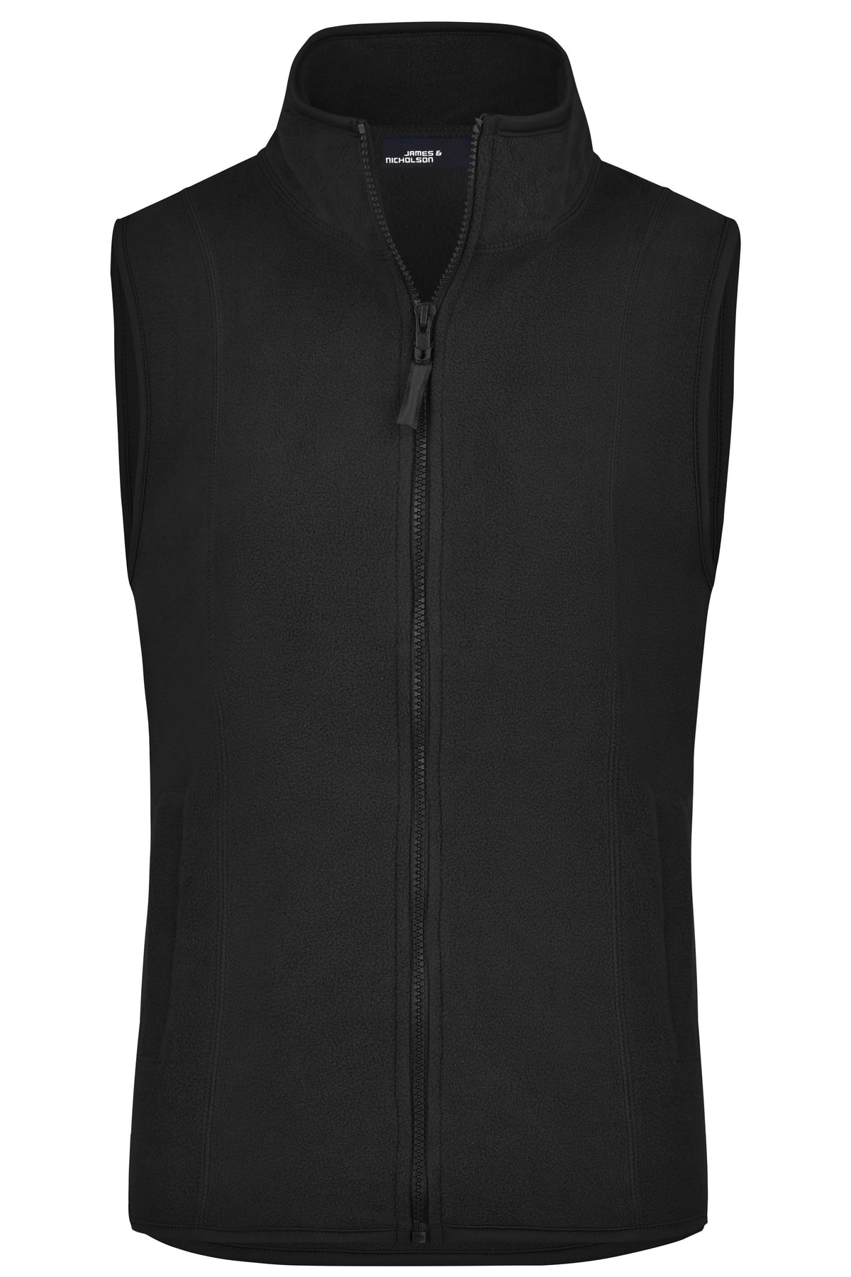 Girly Microfleece Vest - Black