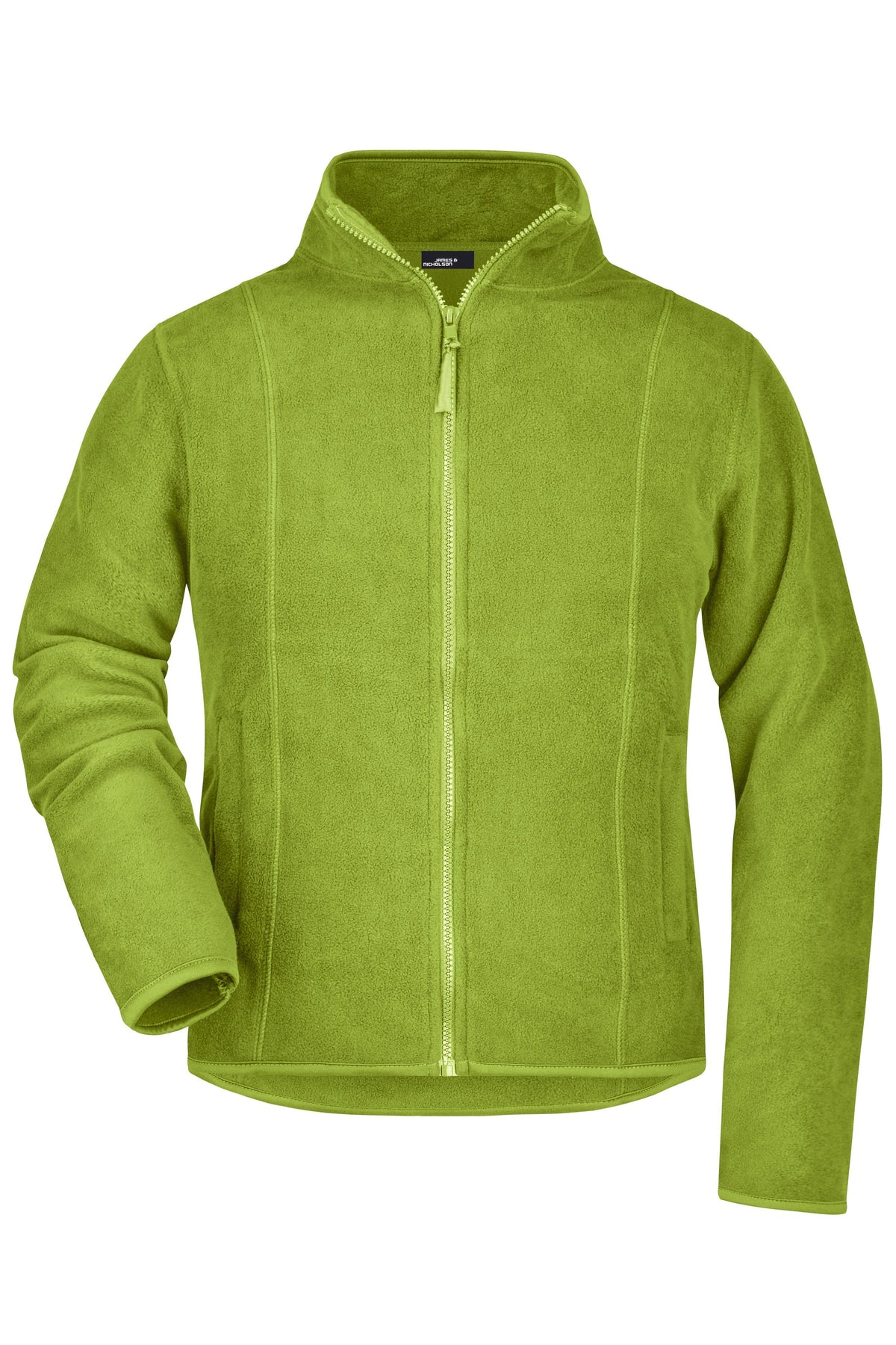 Girly Microfleece Jacket - Lime-green