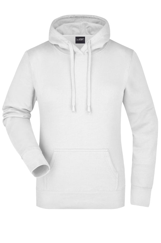 Ladie´s Hooded Sweat - White