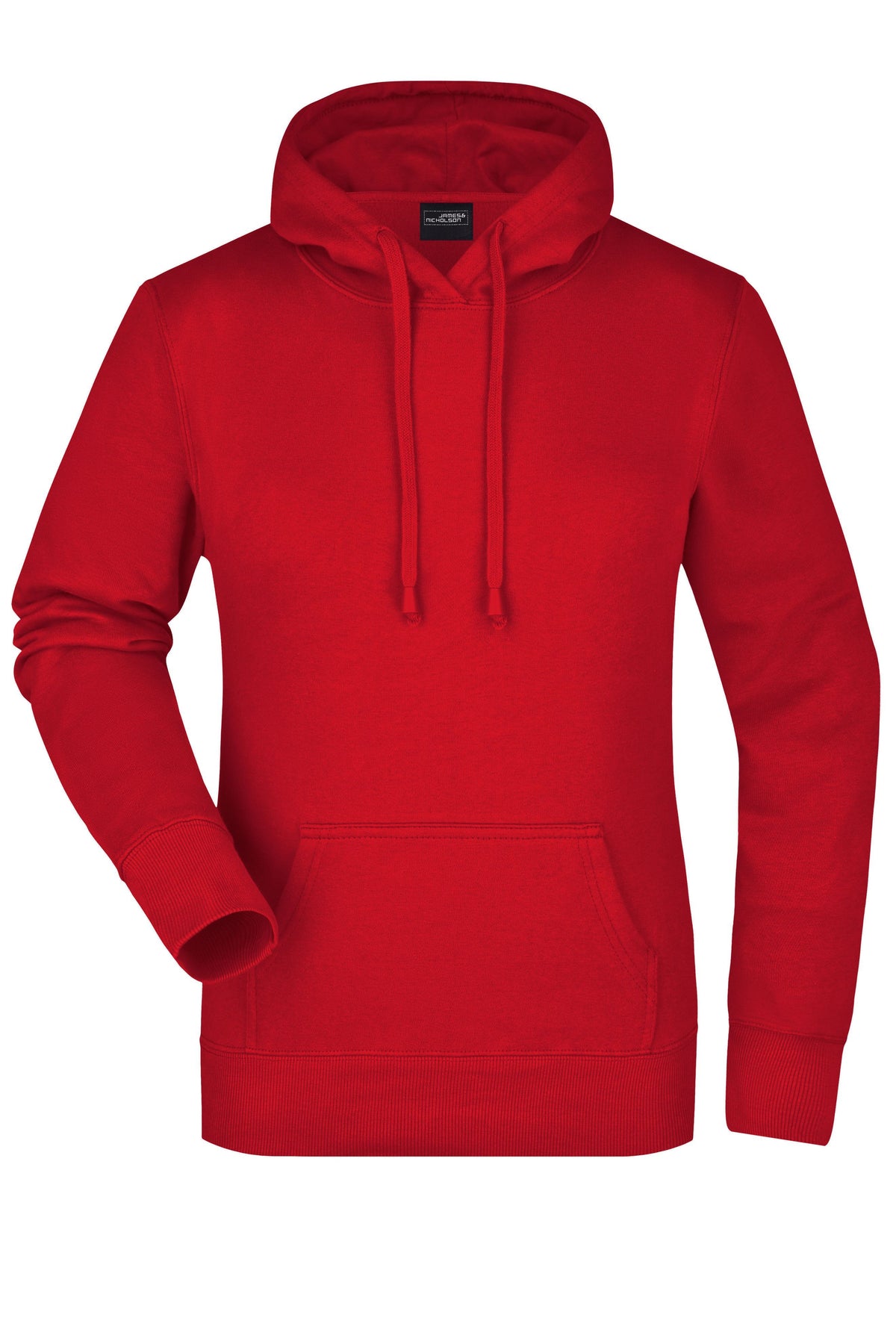 Ladie´s Hooded Sweat - Red