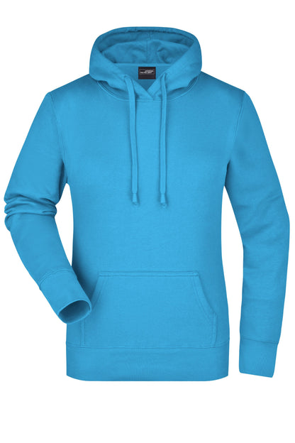 Ladie´s Hooded Sweat - Turquoise