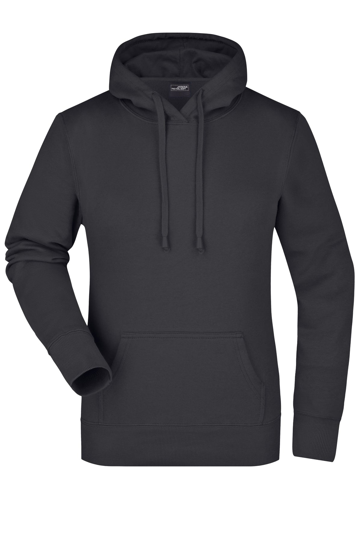 Ladie´s Hooded Sweat - Black