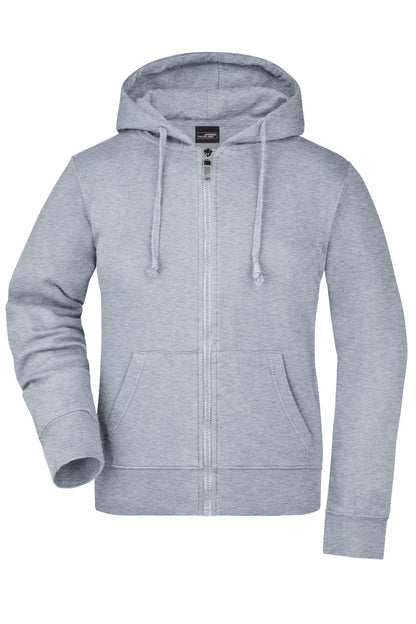 Ladie´s Hooded Jacket - Grey-Heather