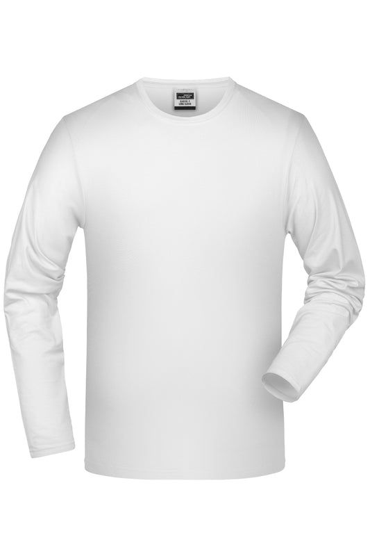 Elastic-T Longsleeve - White