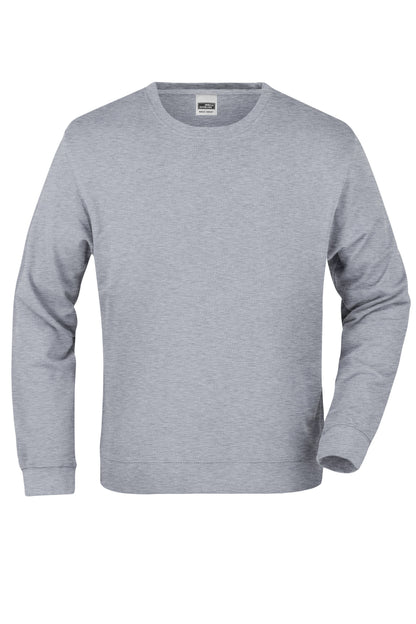 Basic Sweat - Grey-Heather