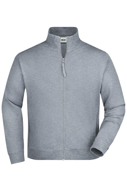 Sweat Jacket - Grey-Heather