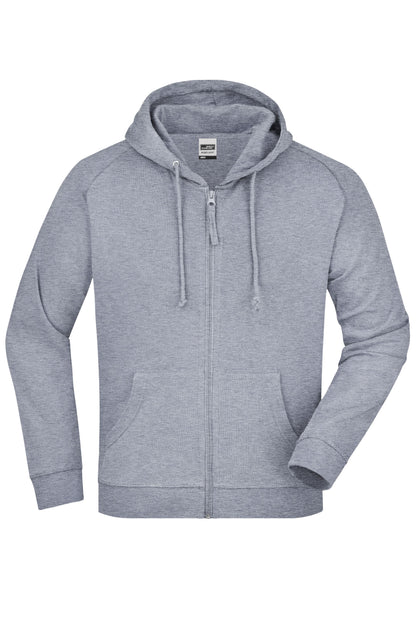 Hooded Jacket - Grey-Heather