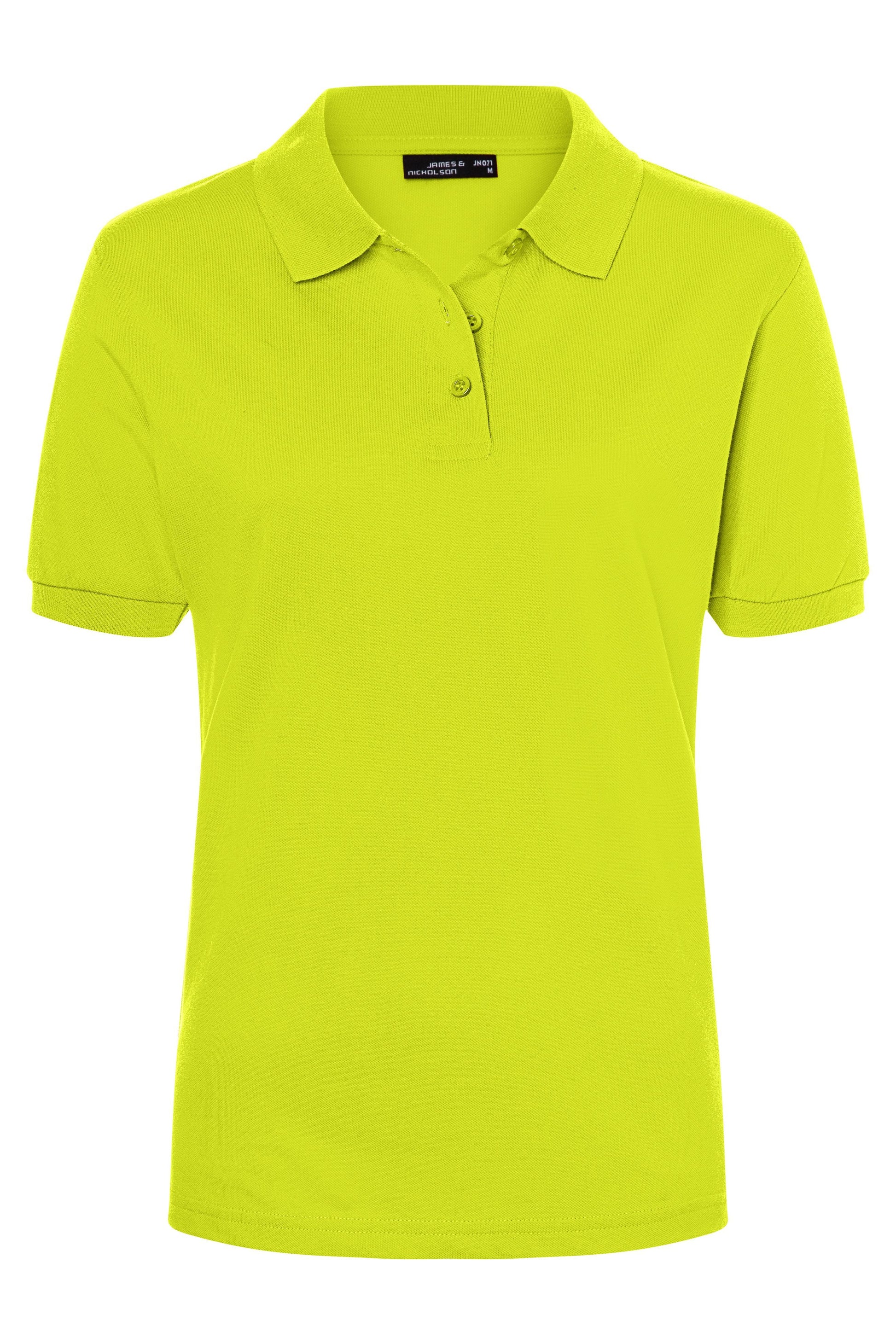Ladies Polo - Acid-Yellow