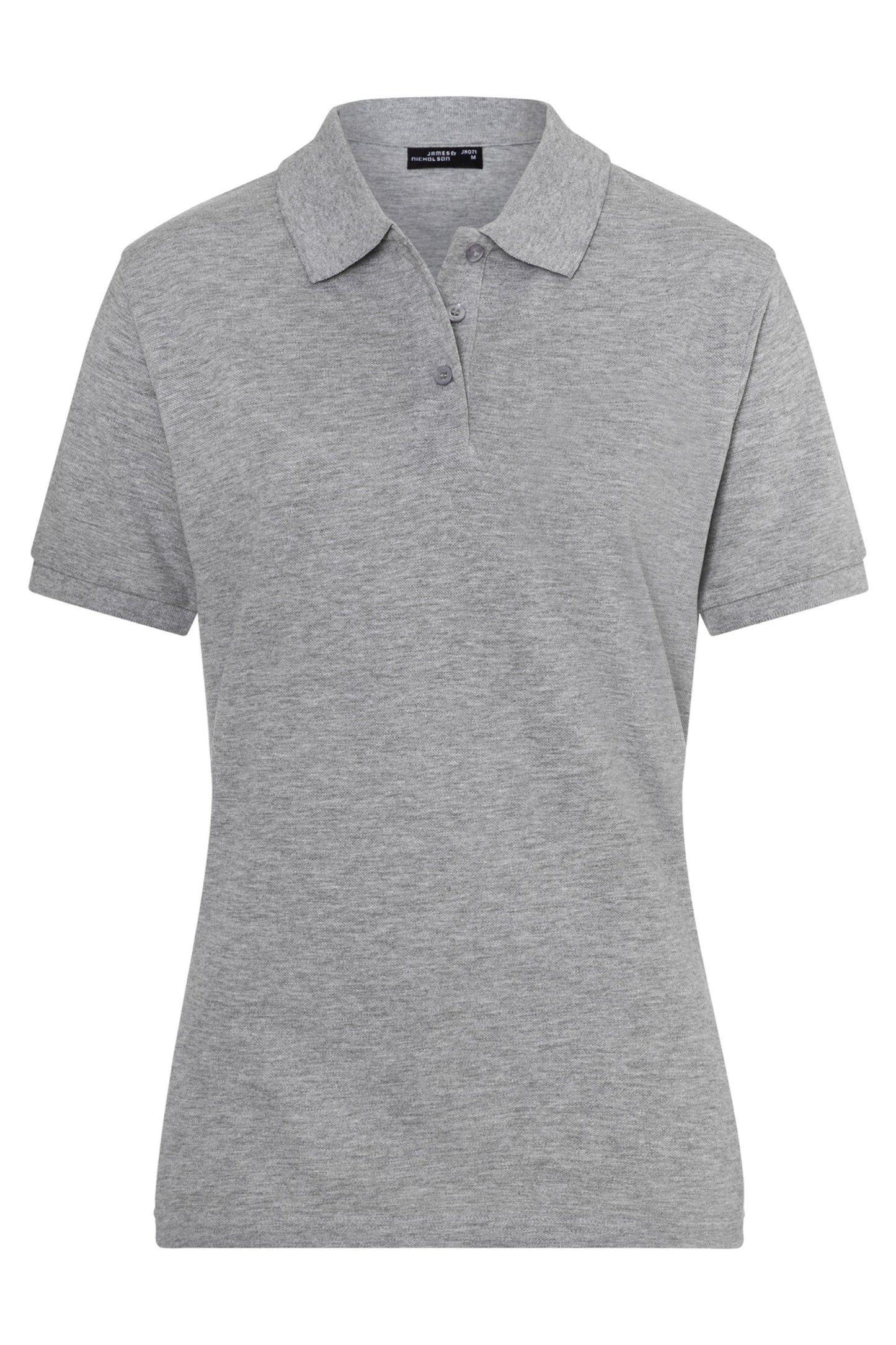 Ladies Polo - Grey-Heather