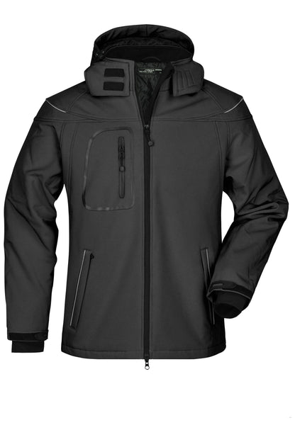 Men’s Winter Softshell Jacket - Black