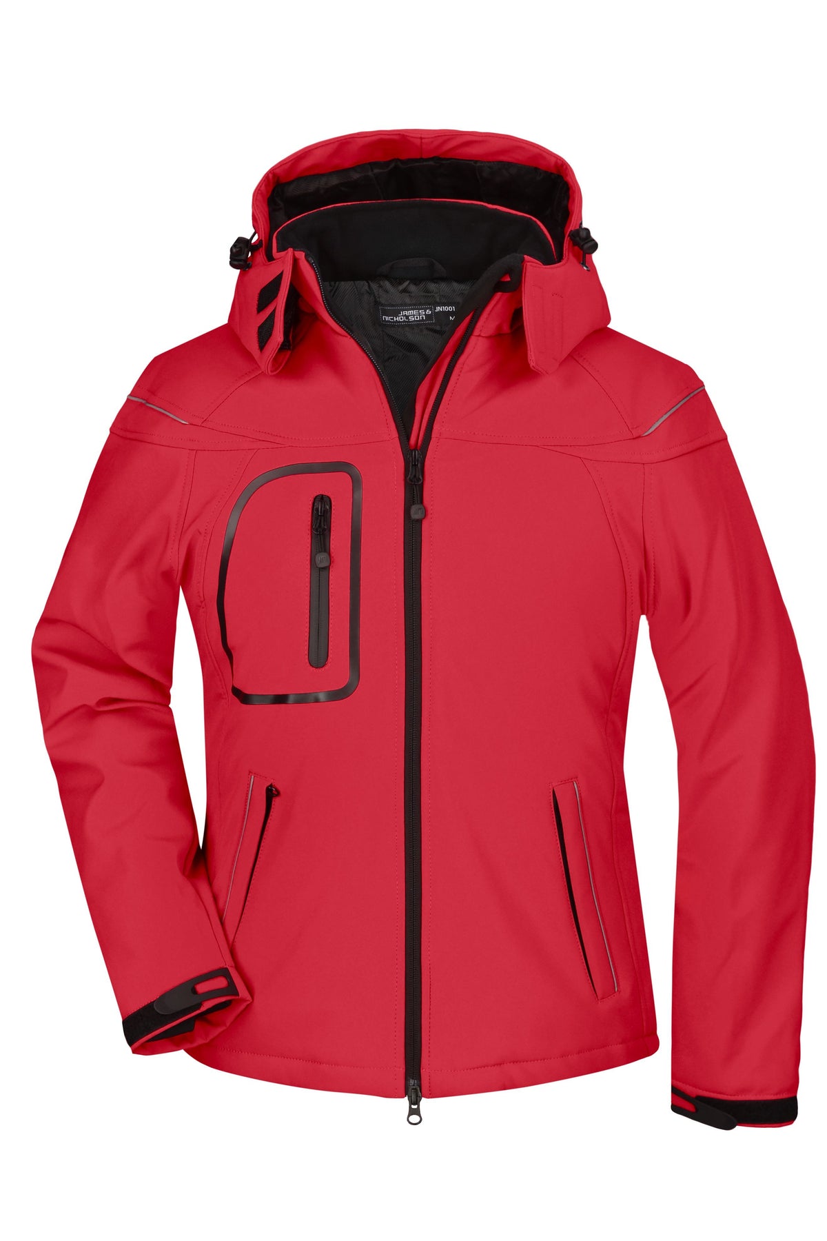 Ladies Winter Softshell Jacket - Red