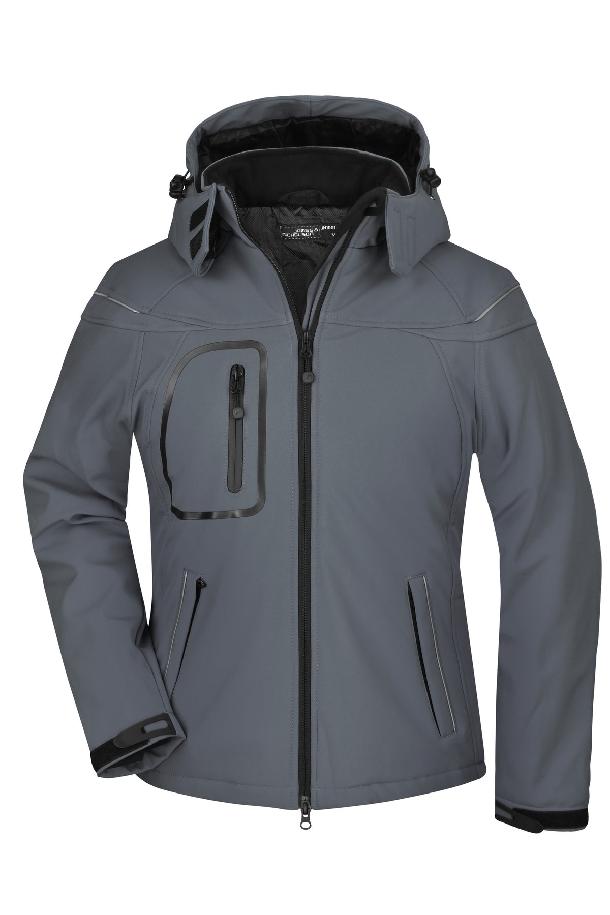 Ladies Winter Softshell Jacket - Carbon