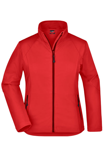 Ladies Softshell Jacket - Red