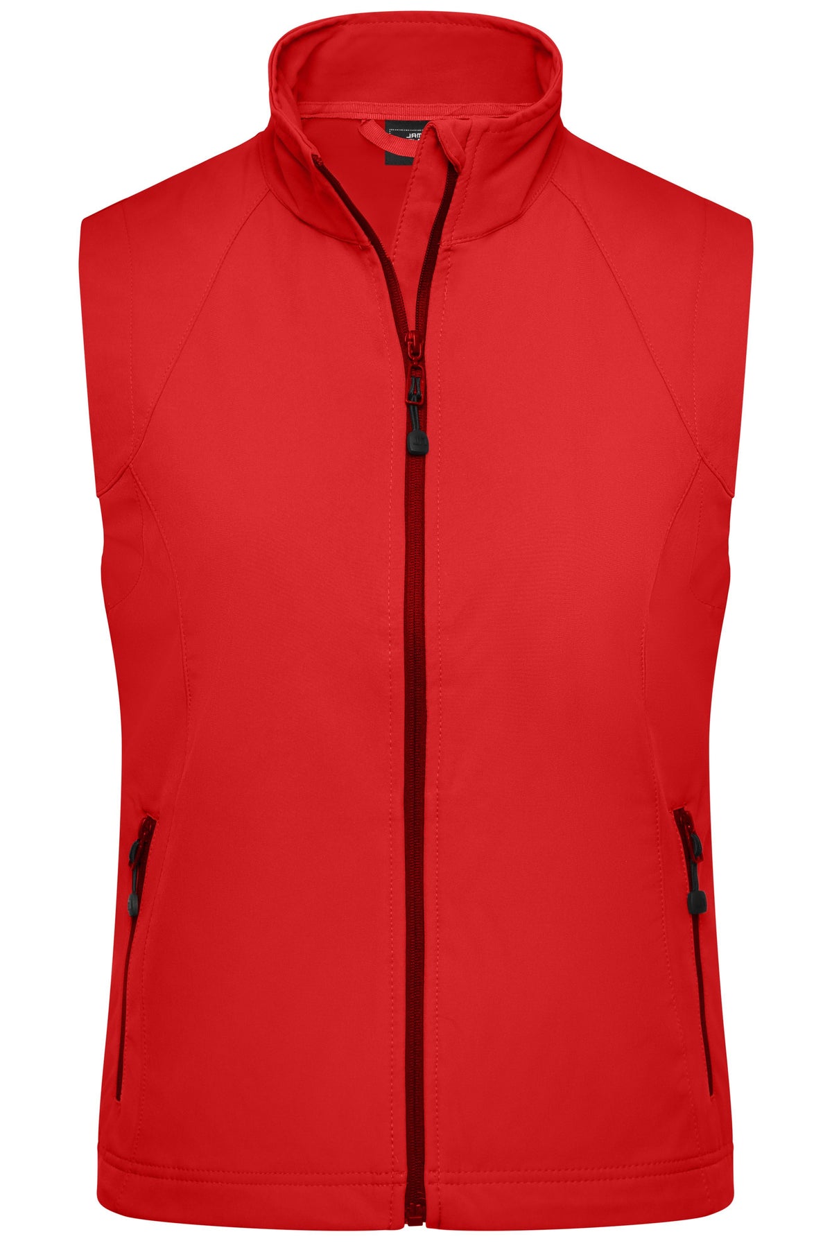 Ladies Softshell Vest - Red