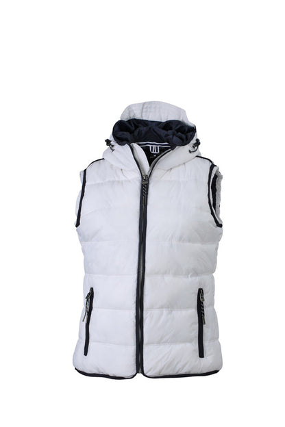 Ladie´s Maritime Vest - White/Navy