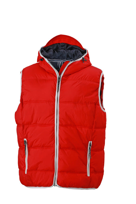 Men´s Maritime Vest - Red/White