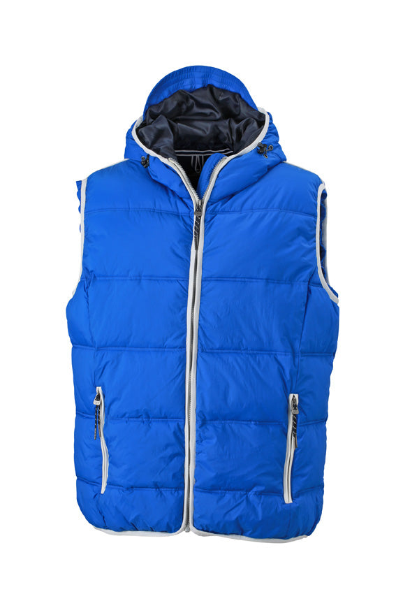 Men´s Maritime Vest - Nautic-blue/White