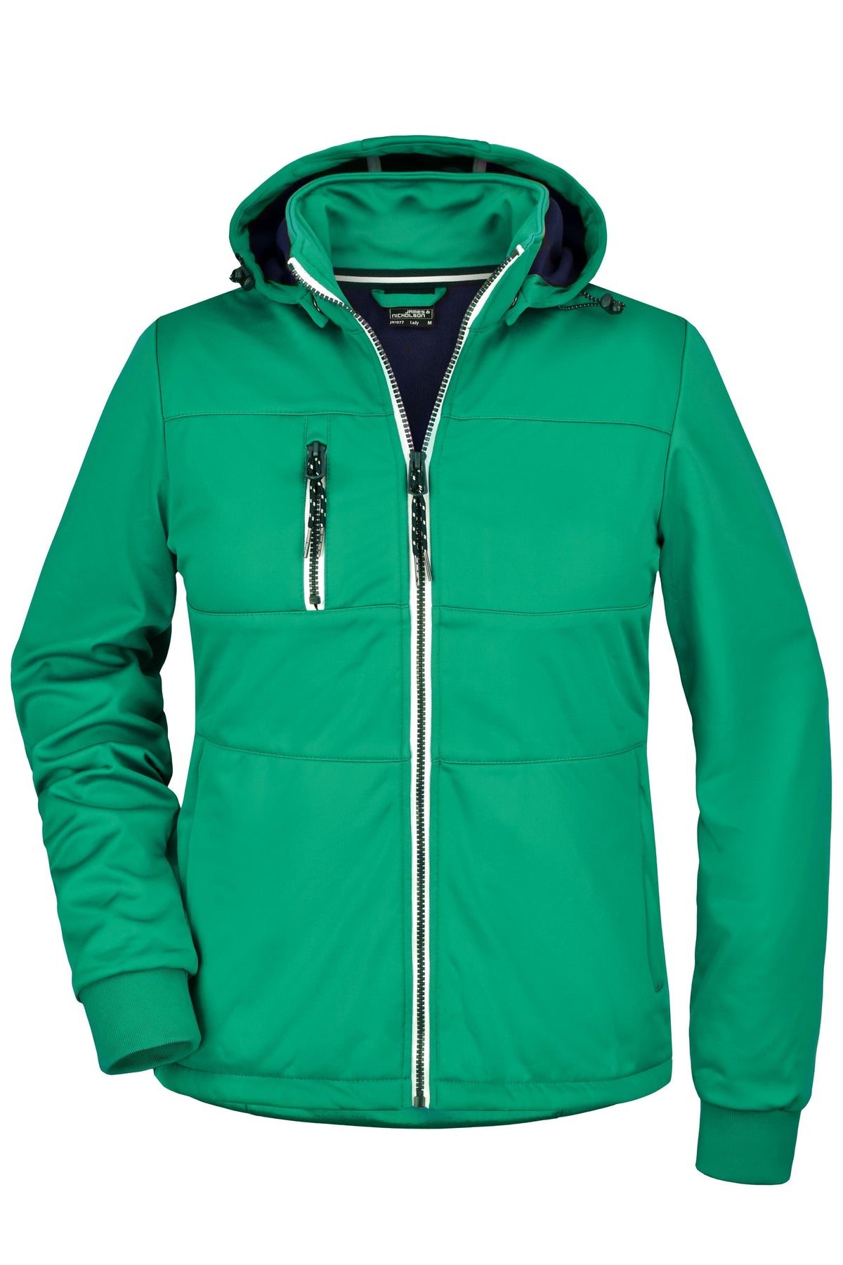 Ladie´s Maritime Jacket - Irish Green/White