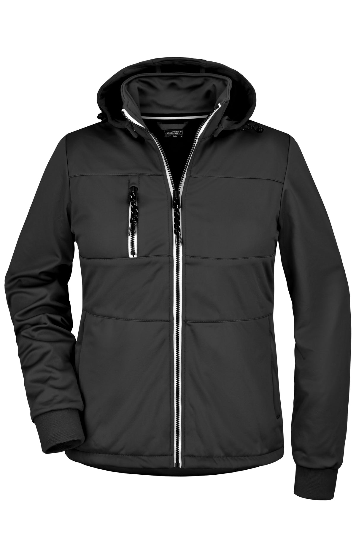 Ladie´s Maritime Jacket - Black/Black/White