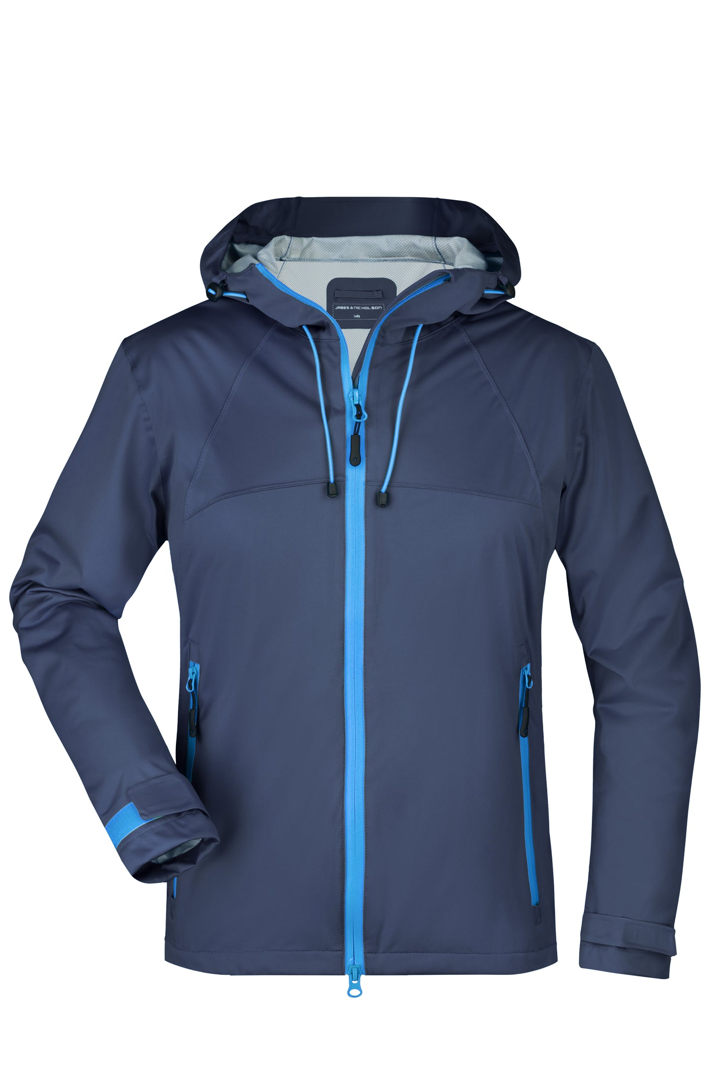 Ladies Outdoor Jacket - Navy/Cobalt
